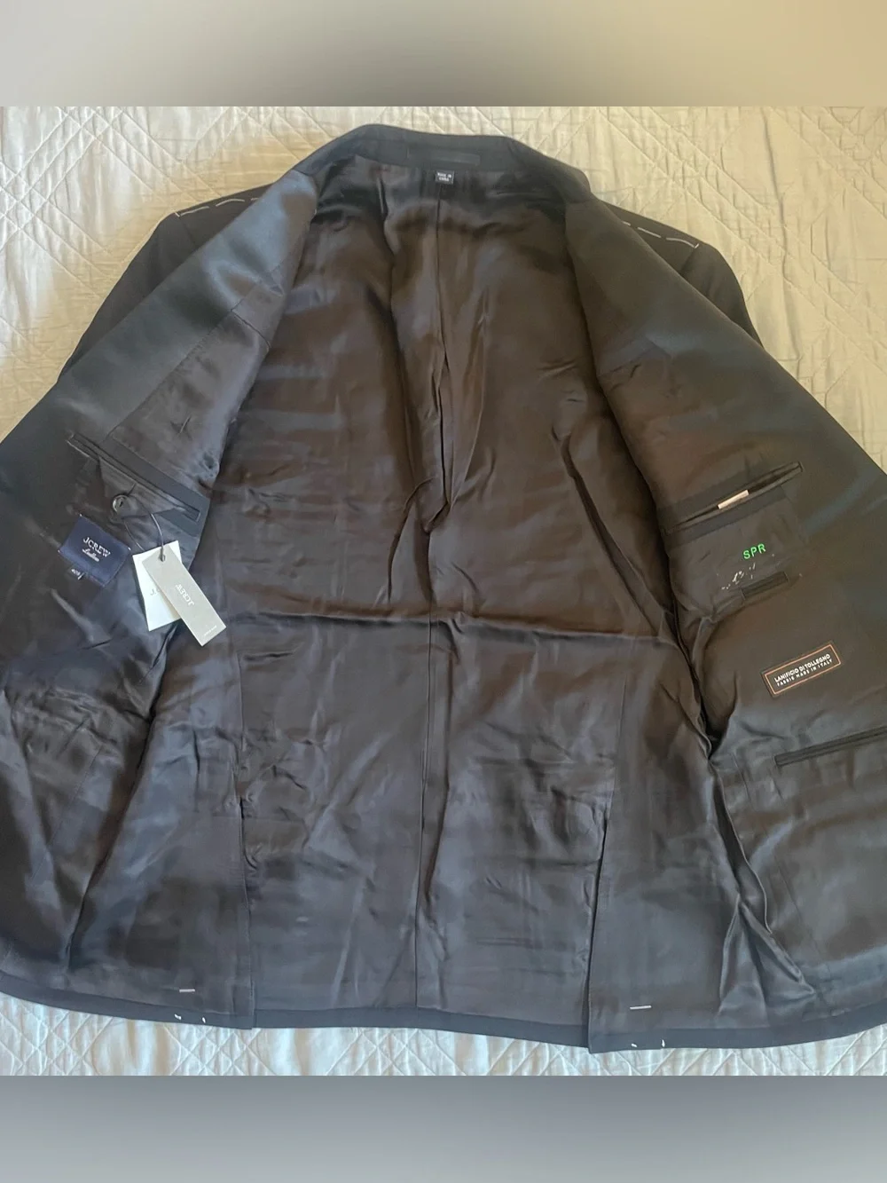 J. Crew Ludlow Slim-fit tuxedo jacket in Italian wool Size 40 S NWD $698 50678